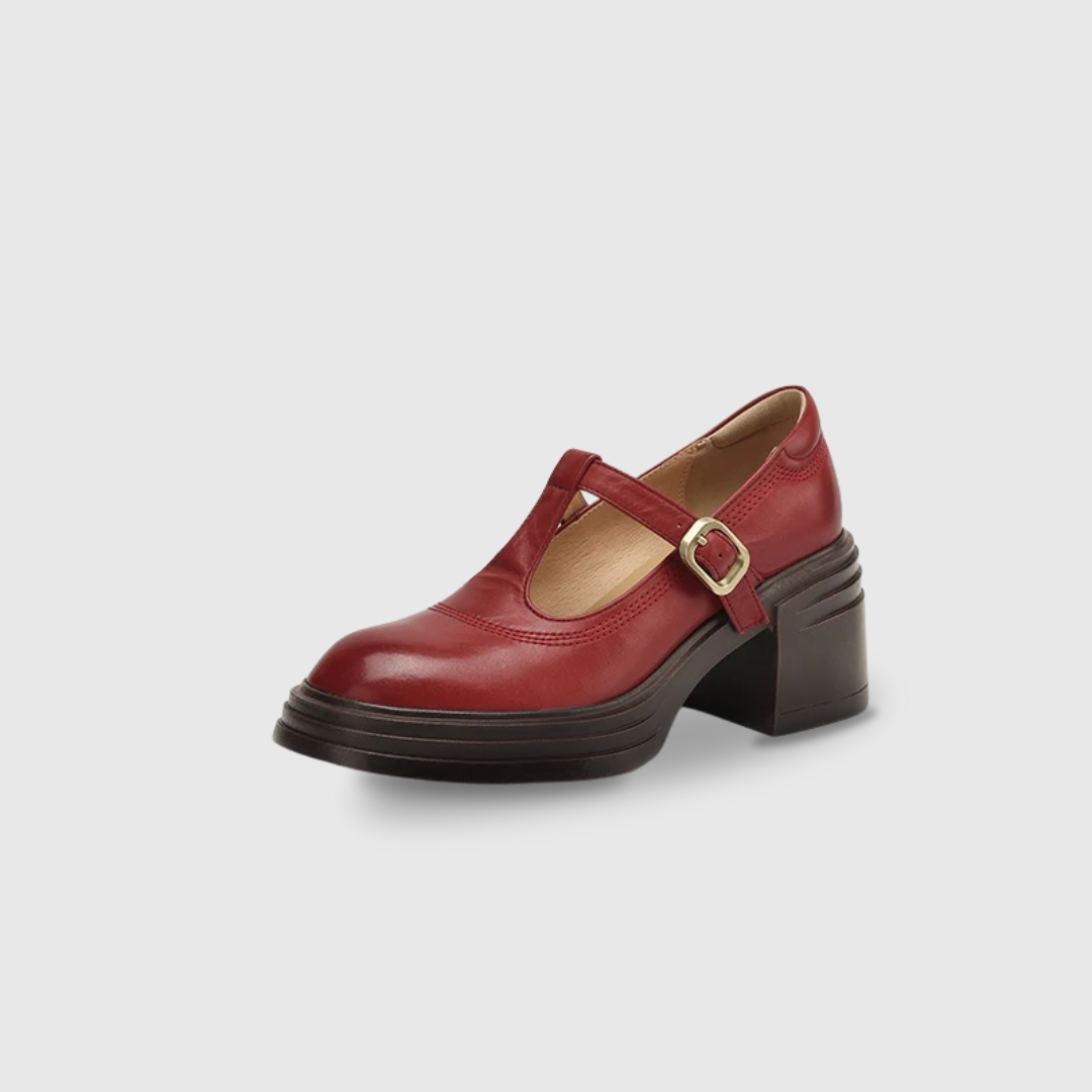 Barbara | Chunky Pumps Mary Janes