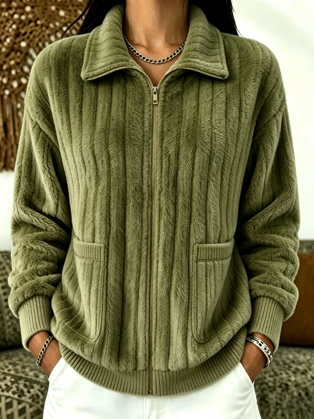 Cozy Fleece | Plush Full-Zip Jacket