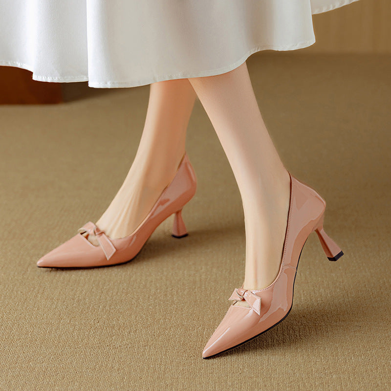 Elayna | Elegant Leather Pumps
